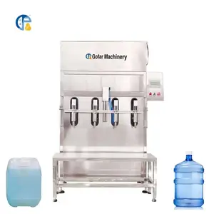 4 Nozzles Economische Pet Fles Of Glazen Fles 5 Gallon Water Vulmachine Vloeibare Fles Vulmachine