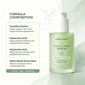 Suero Facial Cica de Marca Personalizada 30ml, Esencia Hidratante con Centella Asiatica, Fabricación OEM - Product Image 1