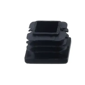 20X20Mm Vierkant Zwart Fittings Plastic Pijp Plug