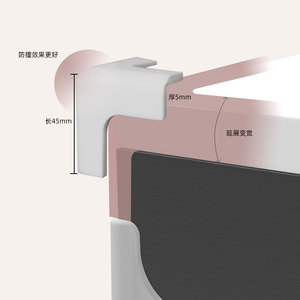 Protector de Esquinas de Silicona Gao Fuya en Forma de L, Grado Alimenticio, Suave, Anticolisión, para la Seguridad del Bebé, Uso Doméstico - Product Image 2
