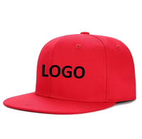 Casquette plate unisexe classique Snapdack brodée à la main, style street dance, 100% coton, vente en gros, sportive pour les entreprises