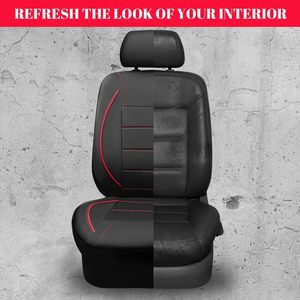 Housses de siège de <span class=keywords><strong>voiture</strong></span> complètes en cuir PU, style minimaliste, compatibles airbag, pour Volkswagen Beetle toutes générations (<span class=keywords><strong>vente</strong></span> en gros) - Product Image 3