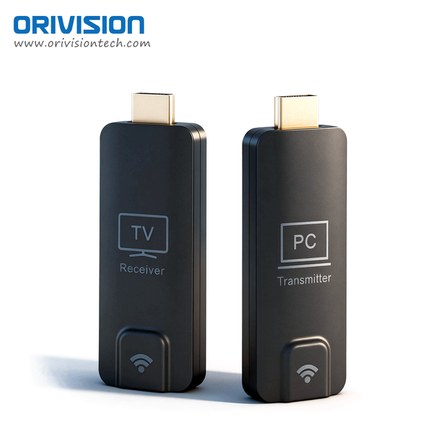 4K HDMI Wireless Transmitter and Receiver 328FT/100M Range HDMI Wireless Extender for HD Church Camera Live House Broadcast