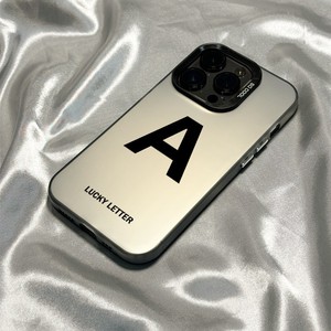 Chữ Đơn Giản Trường Hợp Điện Thoại Cho Iphone 17 16 15 14 13 12 11 Pro Max Đen PC + TPU Tím Matte Laser Kim Loại Aurora Funda - Product Image 6
