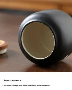 발자국 애완동물 추모용 세라믹 유골함, 우아한 강아지 고양이 사랑하는 반려동물 추모함 - Product Image 4