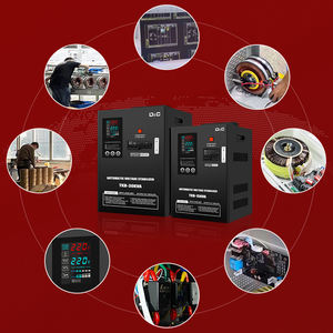 Estabilizador de voltaje automático TKB montado en la pared 15KVA/20KVA monofásico 220V Entrada amplia 80V-260V LCD protección de bajo voltaje SVC - Product Image 3