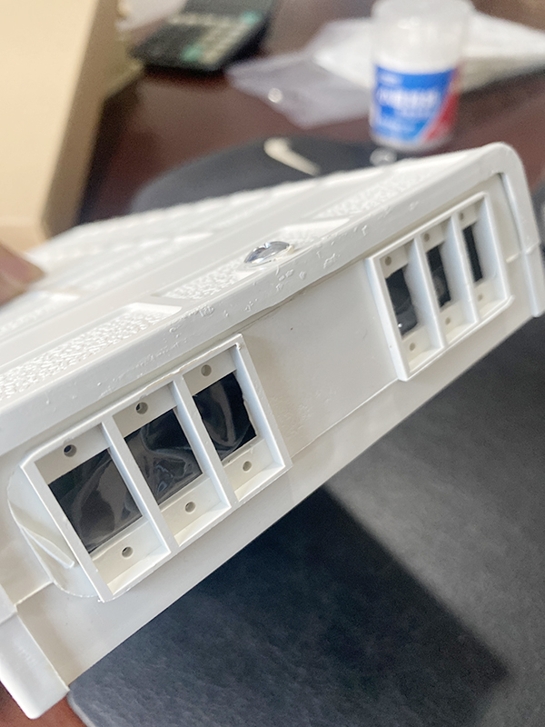 KEXINT FTTH Mini OTB 6 / 8 Core Fiber Optic Terminal Box SC LC ST FC Connector