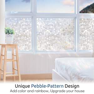 Tendance Vibrant Facile À Appliquer Statique S'accrochent Arc-En-Verre Couvrant Décoratif Vinyle Fenêtre Autocollants Dans <span class=keywords><strong>La</strong></span> <span class=keywords><strong>Parure</strong></span> De Fenêtre De Cuisine - Product Image 3