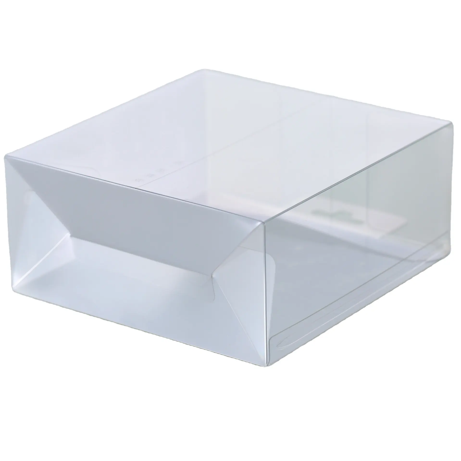 Mini MOQ Clear Plastic PVC Packaging Boxes High Transparent PET Packaging Box protection