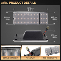 2 pièces - Lumières de courtoisie LED pour portières, couleurs violet, rose et bleu, pour Ford F152 F250 F350 Bronco, ampoules LED pour éclairage intérieur des portières