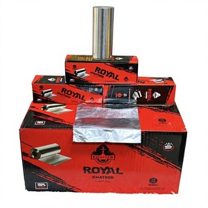 Rouleau de papier aluminium pour chicha Royal Khateeb 14cm 30 microns - Product Image 1