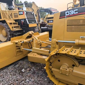 Caterpillar D3C <b>Track</b> Dozer Yellow Diesel Powered Bulldozer with Cummins Engine 180HP 4.5m Dozing Capacity Motor <b>Pump</b> Gearbox - Product Image 3