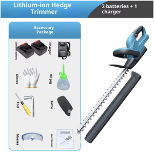 Sécateur à batterie 20V Nouveau design Tondeuse à gazon sans fil Outil de bricolage pour la coupe de l'herbe Taille-haie de qualité avec technologie sans balais - Product Image 3