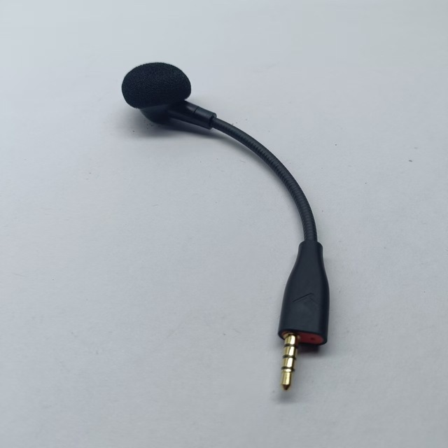 For MMX100 MMX150 Replacement Game Headset Mic Detachable 3 5mm Plug Flexible Boom Microphone With Indicator Light