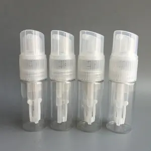 מוכן במלאי 60ml 80ml 120ml 180ml ריק יבש אבקת dispenser בקבוק עם משאבת מרסס תינוק טלק אבקת תרסיס בקבוק