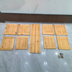 Lot de 2 jardinières en bois de style <span class=keywords><strong>banc</strong></span> amovible, vente en gros d'usine, <span class=keywords><strong>banc</strong></span> à fleurs en bois, décoration de <span class=keywords><strong>jardin</strong></span> d'extérieur - Product Image 3