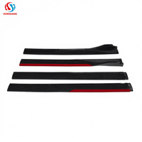 Usine de Chaoshenghang vente en gros jupes latérales universelles Type D ABS extension de jupe latérale de voiture accessoires extérieurs automatiques