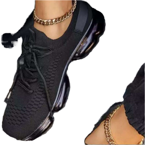 Chaussures de course et de marche anti-odeur pour femmes, style mode 2026, avec semelle extérieure en PVC, design durable - Product Image 3