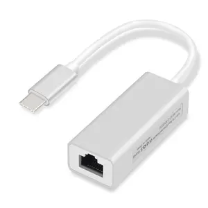 חיצוני Wired USB C Ethernet מתאם רשת כרטיס USB סוג-C כדי Ethernet RJ45 Lan עבור MacBook Windows 7/8/10 מחשב נייד 10/100Mbps