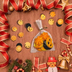 Cellophane Treat <b>Bags</b> 8x11 Inches Transparent OPP Food Grade Packaging for <b>Bread</b> Cookies Gift Wrapping 100 Pcs - Product Image 5