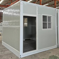 Casa Contenedor Plegable Prefabricada Personalizable, Estructura de Acero Modular, Casa Móvil para Hotel