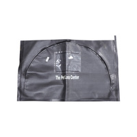 Cercueil rectangulaire personnalisé 100 % biodégradable et écologique en PEVA, étanche, épais, avec fermeture éclair, style américain, pour cendres d'animaux de compagnie