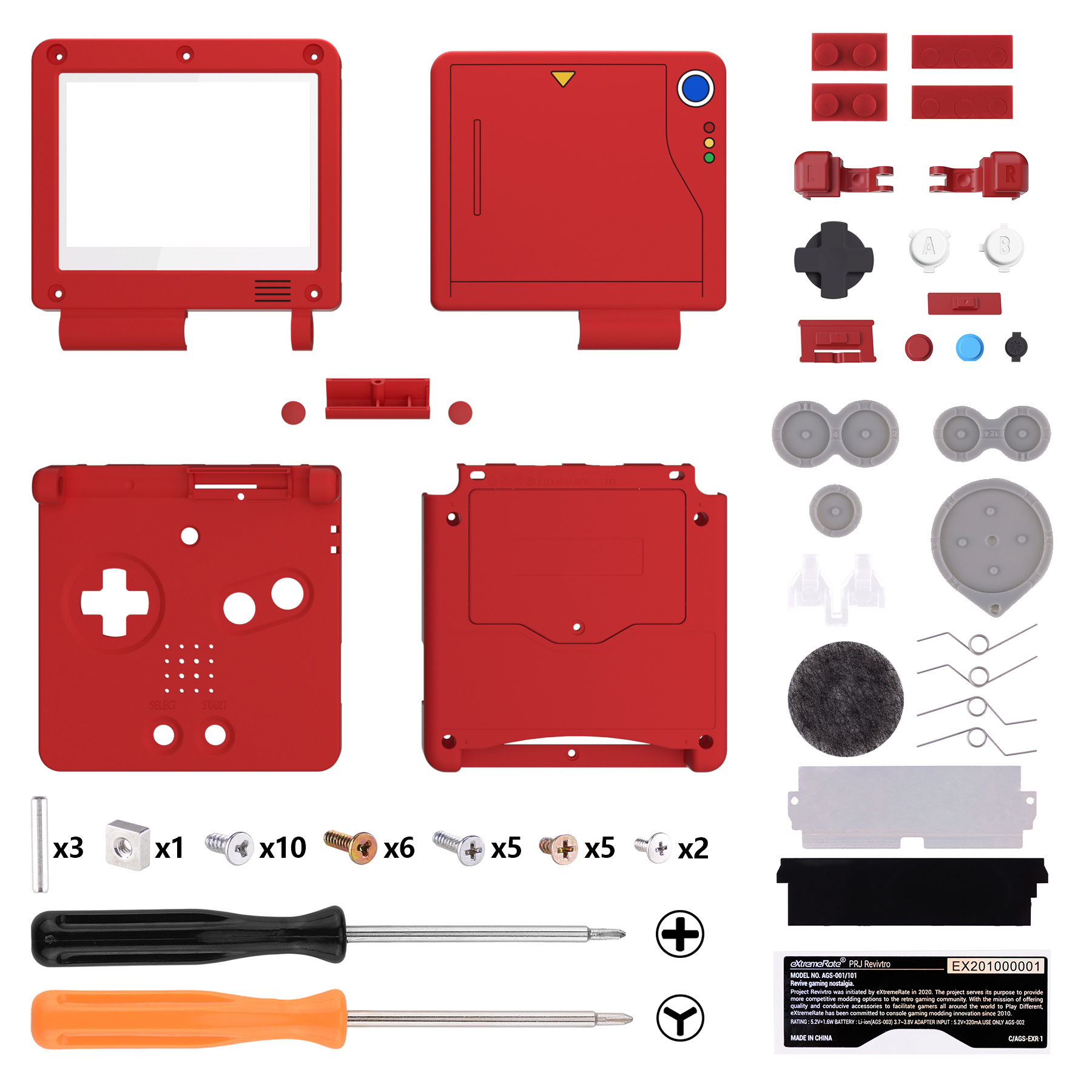 Estilo de consola Red Monster Index