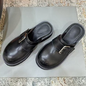 Sandalias BURKEN de verano para mujer, modelo 2026, hechas de cuero genuino, con suela gruesa, transpirables y antideslizantes. - Product Image 5