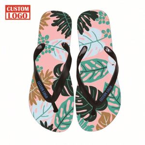Claquettes personnalisées avec logo de marque pour hommes, tongs antidérapantes, pantoufles antidérapantes pour hommes, tongs - Product Image 1