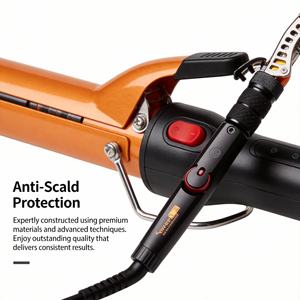 CM3018 Fer à friser électrique en céramique avec LED pour hommes (Orange Flash) 1000W 4 #   Fabriqué en Chine - Product Image 3