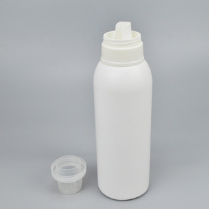 Bouteille en plastique Senno 600 ml avec pompe cylindrique, produits ménagers, emballage cosmétique - Product Image 2