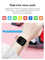 Reloj Inteligente de Lujo para Hombre Moda Fitness Completo IP67 Impermeable Monitor de Frecuencia Cardíaca y Presión Arterial Smartwatch para Hombre Android IOS