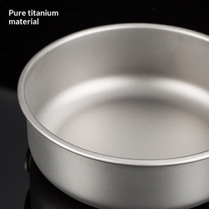 Meilleures ventes 2026 : Ensemble tasse, bol et cuillère en titane, léger et pliable, pour le <span class=keywords><strong>camping</strong></span> - Product Image 6