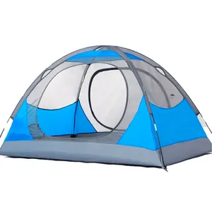 Wholesale Family Tents Camping Tent Outdoor Items Waterproof 3 4 Person Folding Tent For Hiking Equipment