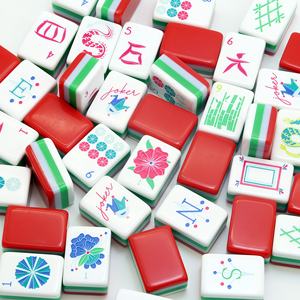 Juego de Mahjong Estilo Americano Portátil de Diseño Moderno, 4 Capas, 160 Fichas de Acrílico de Lujo para Juegos de <span class=keywords><strong>Ajedrez</strong></span> - Product Image 1