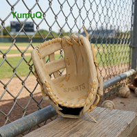 Gant de baseball d'entraînement pour jeunes enfants YumuQ en cuir synthétique PVC/PU, tailles 8,5/9,5/10/10,5 pouces, modèle H-web