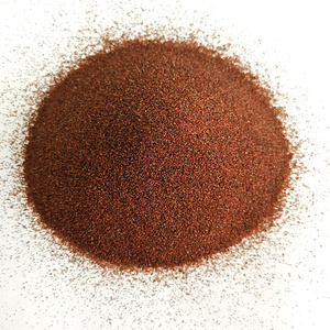 <span class=keywords><strong>Natural</strong></span> Red Rock Garnet <span class=keywords><strong>Sand</strong></span> 80 Mesh Grit para decoração do aquário - Product Image 2