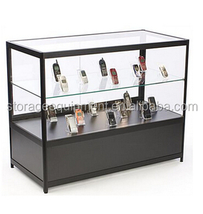 Thời trang mới kính Showcase & rượu tủ trưng bày với cửa kính - Product Image 3