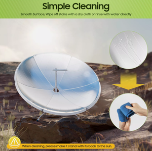 <span class=keywords><strong>Four</strong></span> <span class=keywords><strong>solaire</strong></span> pliable avec sac de transport, cuisinière <span class=keywords><strong>solaire</strong></span> légère pour la randonnée, la pêche, installation facile, pas de carburant nécessaire - Product Image 4