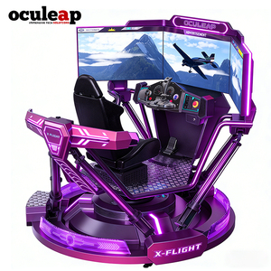 Simulador de Vuelo VR para Enseñanza y Entrenamiento de Aviones, Equipo de Ejercicio de Popularización Científica 5D 7D 12D, Cabina de Simulación de Estudio - Product Image 6