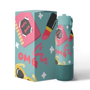 Vaso Térmico de 24oz con Estampado de Corazón de San Valentín, Taza de Viaje de Acero Inoxidable 304 con Asa para Camping, Mantiene la Temperatura de 6 a 12 Horas - Product Image 4