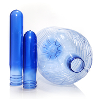 Bon prix Préformes de bouteilles d'eau pure en PET bleues de 700g, 730g, 750g, 18 L, 18,9 L, 19 L, 20 L (5 gallons)