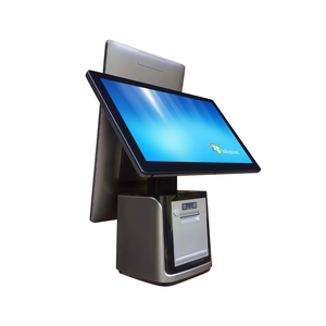 15.6 inch Màn hình kép <span class=keywords><strong>POS</strong></span> Tiền mặt đăng ký 50/80 mét máy in máy quét mã vạch cho cửa hàng bán lẻ siêu thị <span class=keywords><strong>POS</strong></span> thiết bị đầu cuối - Product Image 2