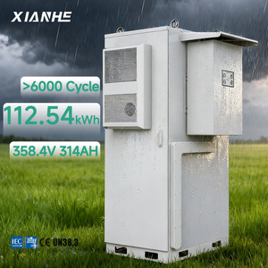 Système de stockage d'énergie LFP certifié CE de 113 kWh, durée de vie de 6000 cycles, BMS intelligent, IP55, solution d'alimentation de secours industrielle - Product Image 1