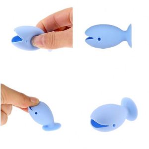 Offre Spéciale : Protège-Brosses à Dents en Silicone en Forme de Poisson, Capuchons Mignons pour Têtes de Brosses à Dents, Idéaux pour les Voyages, la Maison et l'École - Product Image 3
