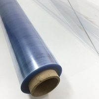 Çin plastik fabrikadan yumuşak normal şeffaf şeffaf pvc levha film rulo pvc folyo pvc membran