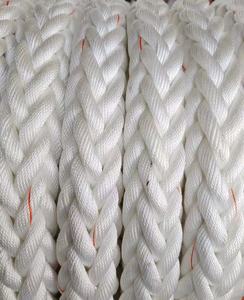 Corde robuste <span class=keywords><strong>8</strong></span>/12 brins tressés haute résistance marine <span class=keywords><strong>Polyamide</strong></span> PE PP plastique Polyester macramé corde en nylon pour l'amarrage - Product Image 5