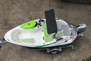 16ft Fiberglas <span class=keywords><strong>Mini</strong></span> Sport Schnellboot China Hersteller OEM & ODM Außenbordmotor 5 Personen 16ft - Product Image 5