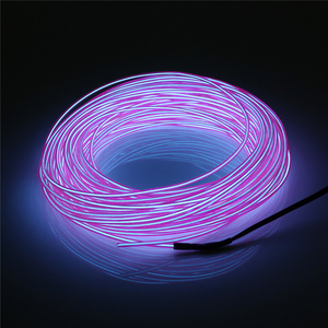 USB Powered 5m linh hoạt EL dây ánh sáng phát sáng sáng <span class=keywords><strong>Led</strong></span> Xe Neon trang trí ánh sáng - Product Image 5