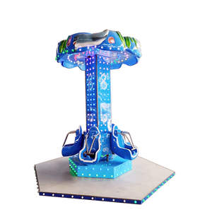 เครื่องเล่นเกมสวนสนุกสวนสนุกม้าหมุนขนาด10เมตรแบบไม่ตกหมุน - Product Image 6